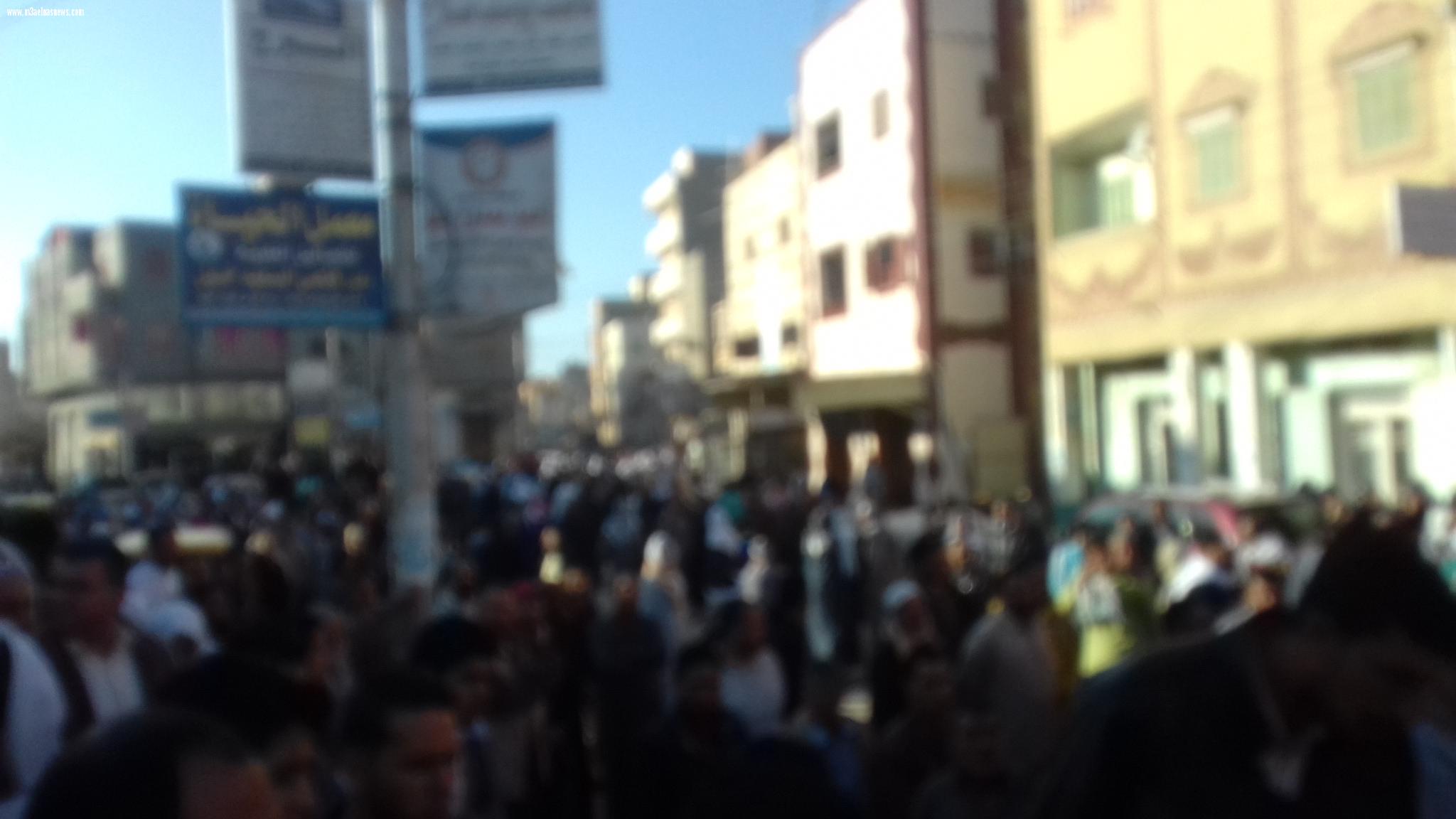 الآلاف يشيعون جثمان شيخ الصيادين بالبرلس بحضور رئيس رابطة الصحفيين بكفر الشيخ